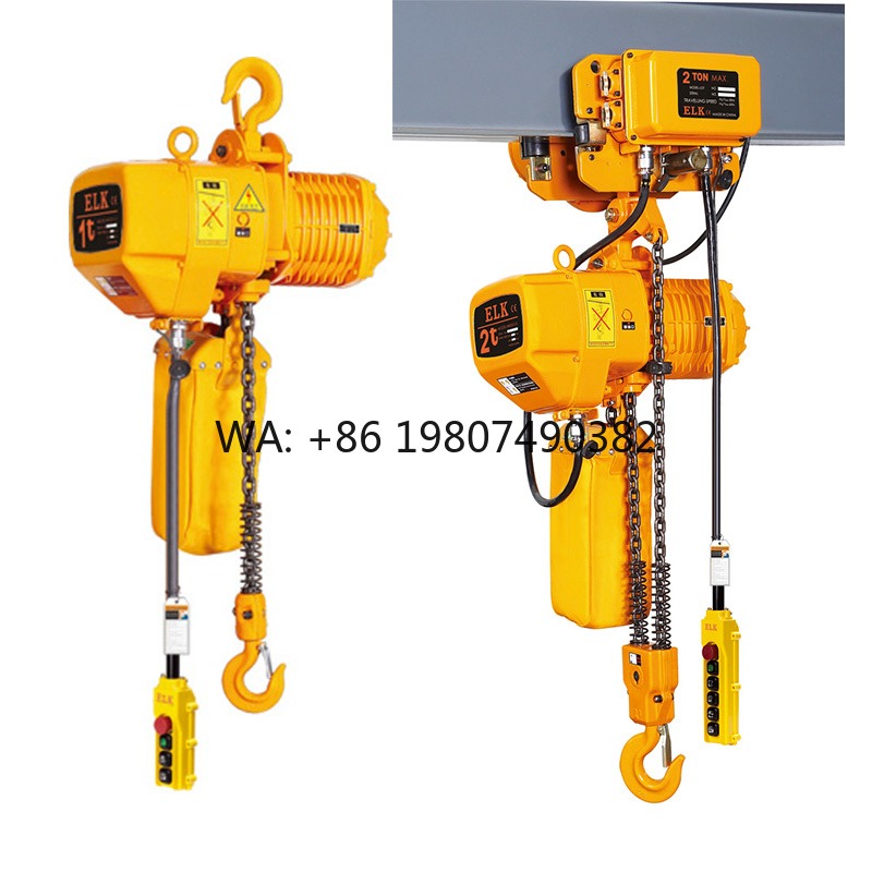 Heavy Equipment Lift - Çift Hızlı Elektrikli Zincirli Vinç 1