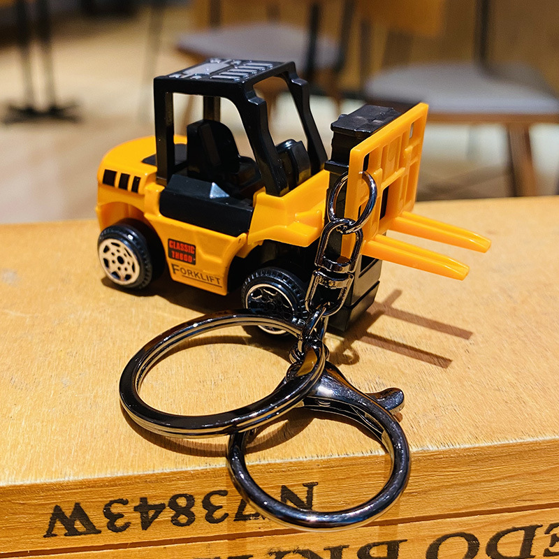 Heavy Equipment Key Ring - Mini ekskavatör anahtarlık hafif anahtar halka