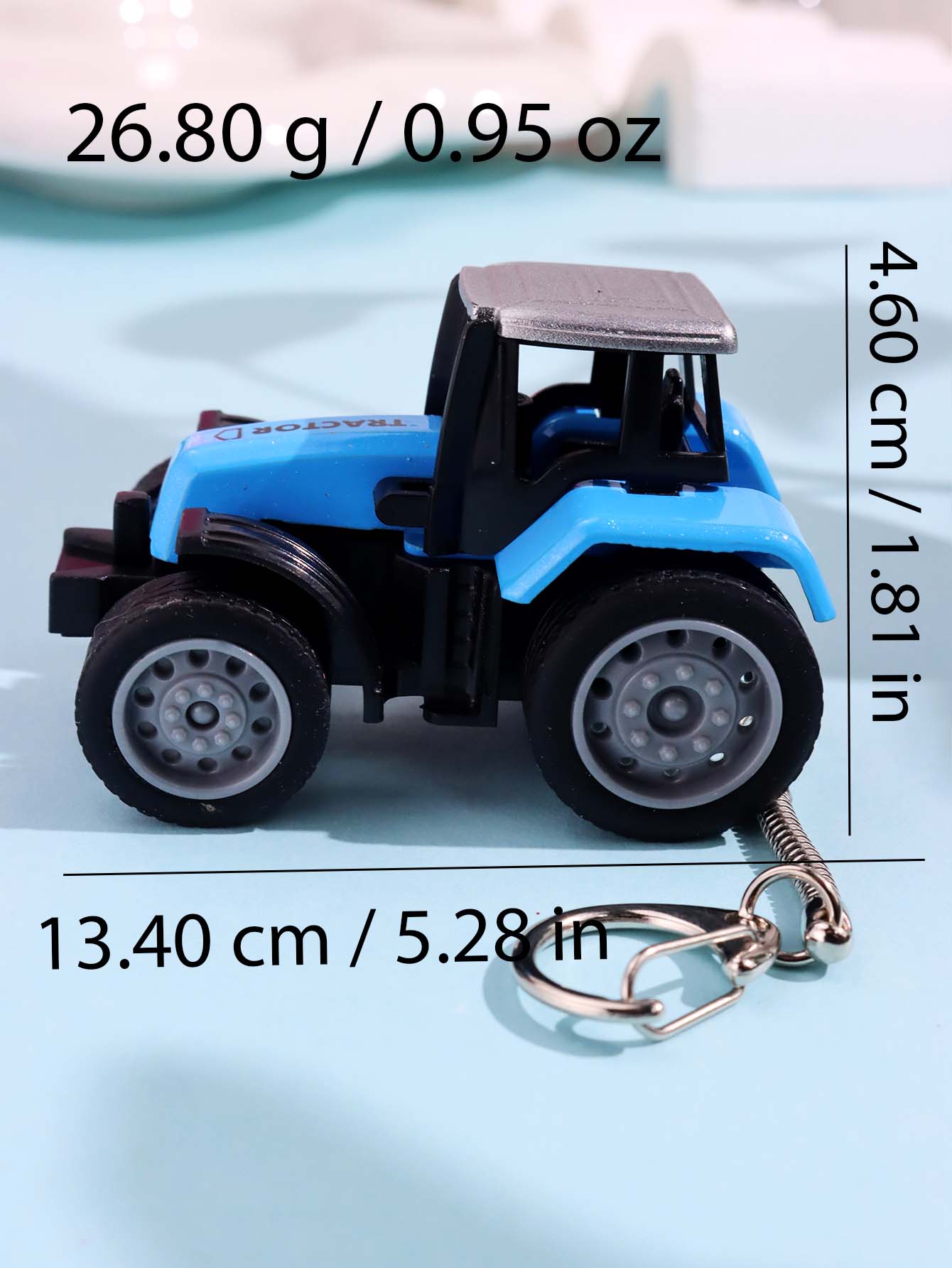 Komik Yaratıcı Renkli Reçine T - Heavy Equipment Key Ring incelemesi ve fiyatı