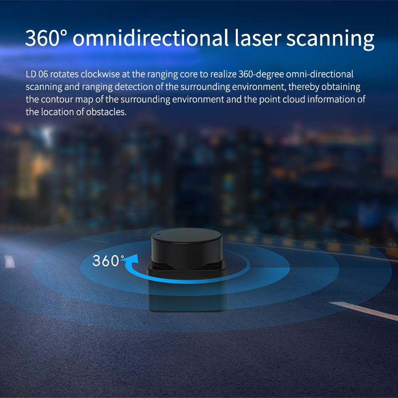 LD06 Lidar taşınabilir 360 der - Laser Level Rotary incelemesi ve fiyatı